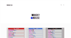 Desktop Screenshot of mingkyne.com