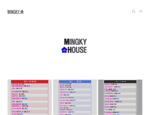 Tablet Screenshot of mingkyne.com